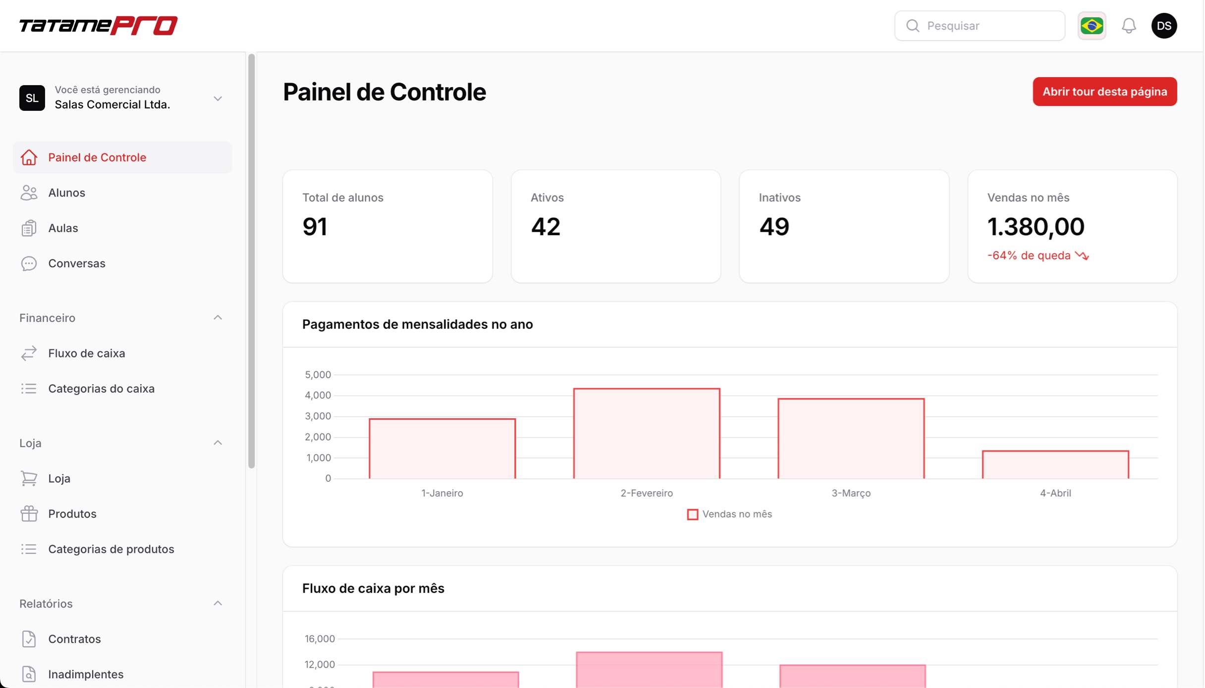 Imagem da aplicação WEB